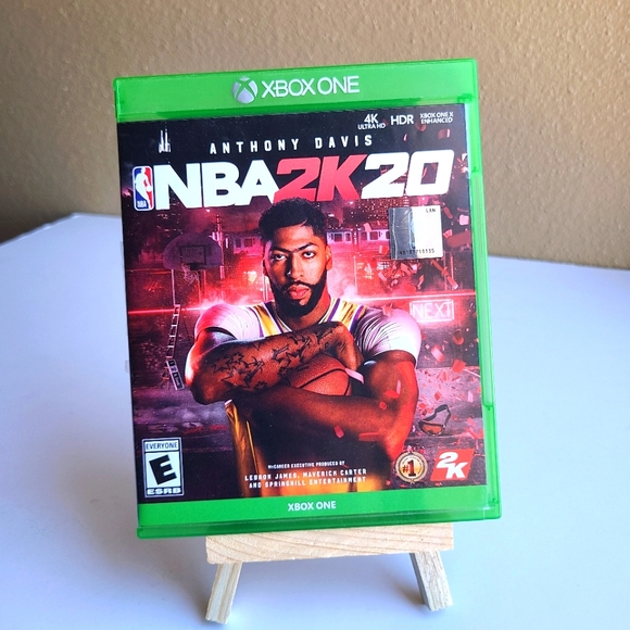 NBA 2K20 Xbox One Video Game Microsoft Anthony Davis Rated E - Picture 1 of 3